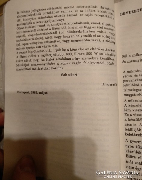 Huba - Stadler: Tanácsok és receptek mikrohullámú sütőkhöz, ajánljon!