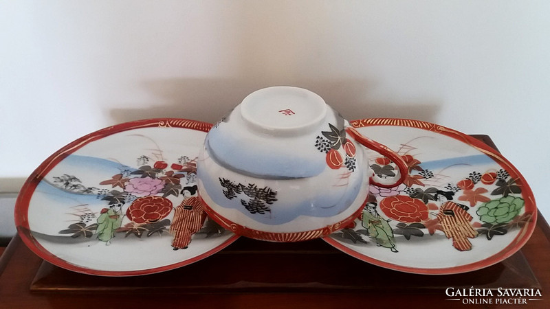 Oriental porcelain tea cup 2 pcs