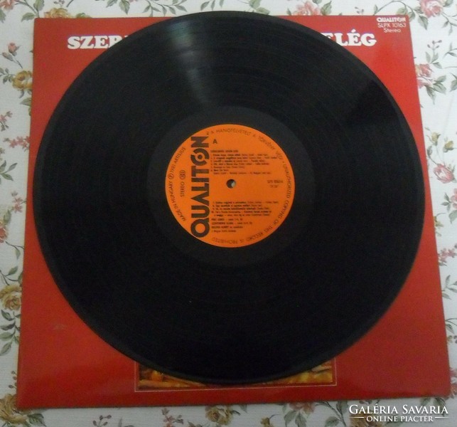 Love is never enough - Hungarian songs vinyl record. 1981 edition.