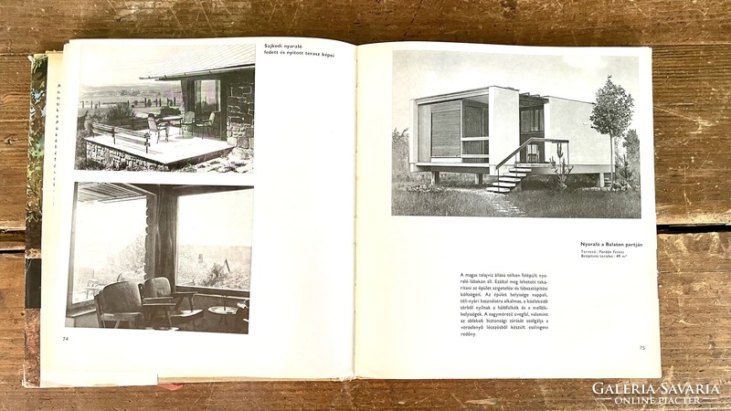 Callmeyer - Rojkó weekend houses-holidays rare retro book