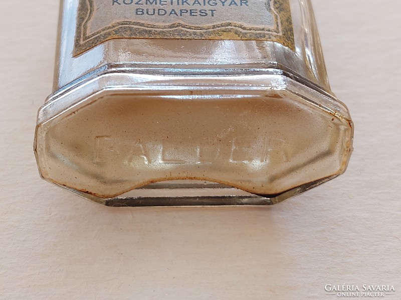 Régi kölnis üveg 1957 BAEDER Venus vintage parfümös palack