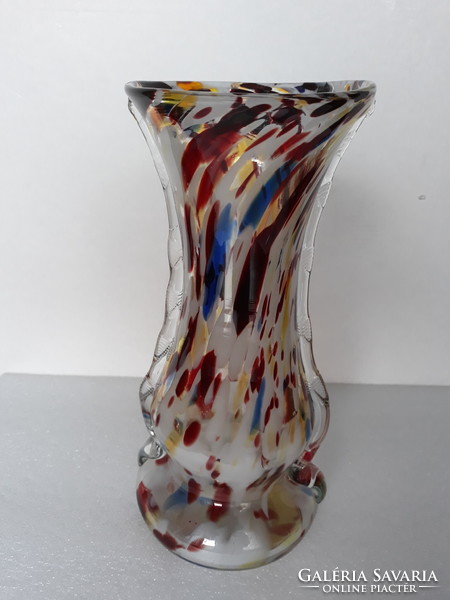 Flawless, beautiful colored glass vase
