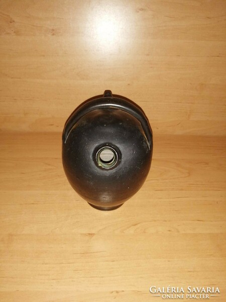 Antique glazed earthenware jug 21 cm (z)