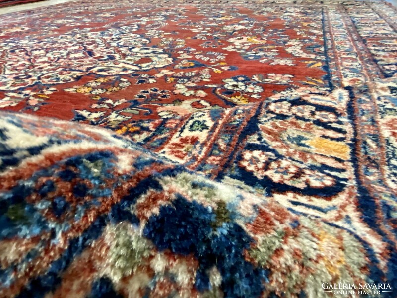 Antik Baktiari perzsaszőnyeg 323x270cm Rikaság