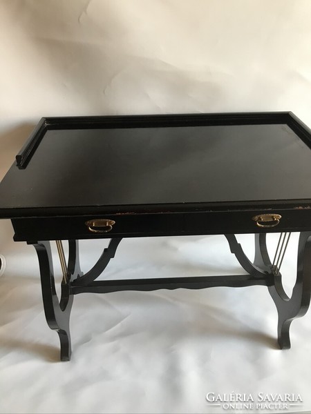 Black Art Nouveau table
