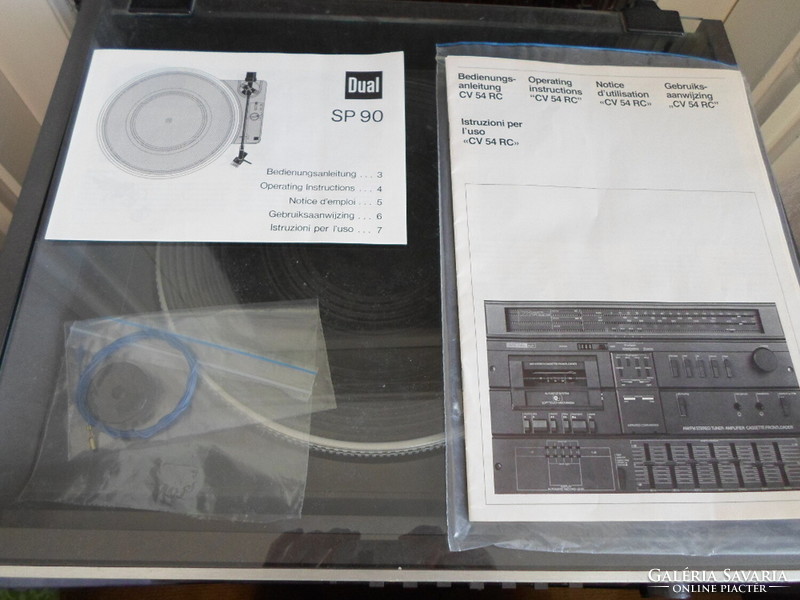 Schneider "Team 54.1 RC", retro német hifi: rádió, magnó, lemezjátszó, hangfal (NSZK, 1980-as évek)