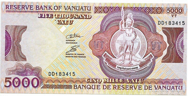 Vanuatu 5000 vanuatu vatu 2006 replica
