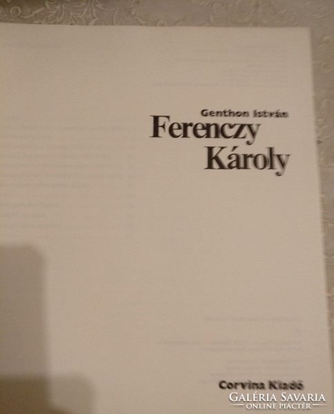 Genthon: Ferenczy Károly, ajánljon!