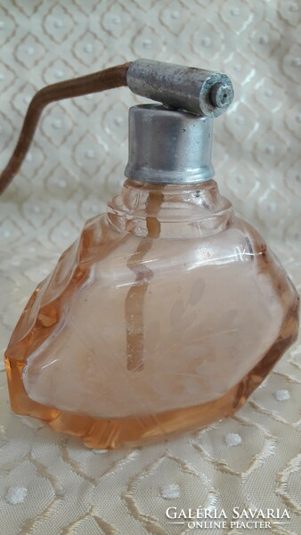 Old pump perfume bottle (l3420)