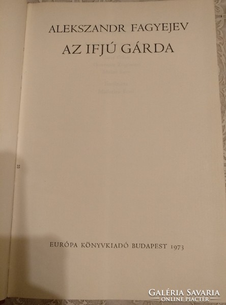 Fagyejev: Az ifjú gárda, ajánljon!