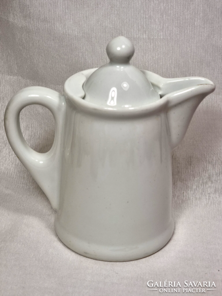 Bareuther Bavarian unpainted porcelain coffee pot, (0.5 l) WW2 era 1940s.
