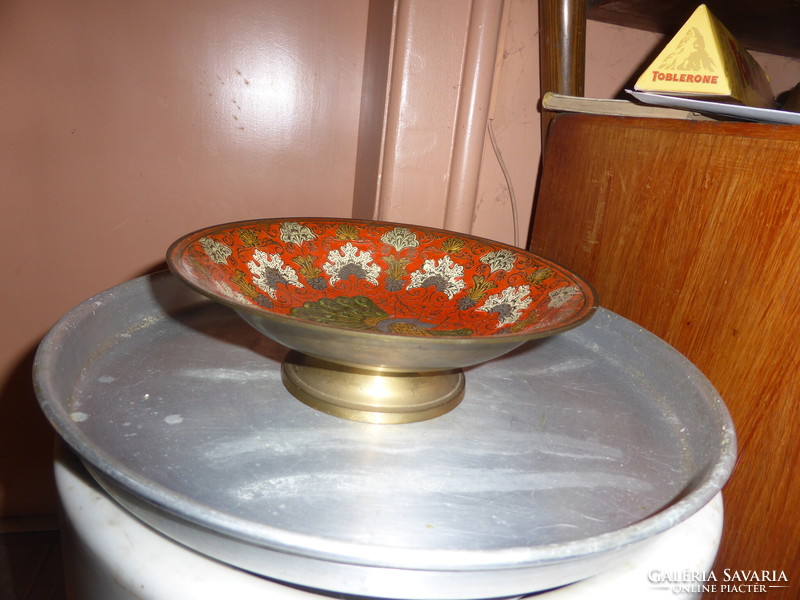 Indian fire enamel bowl (b)