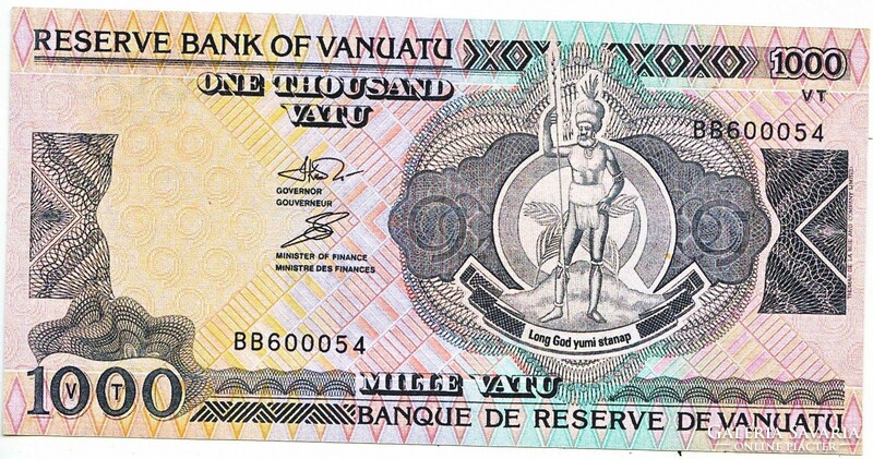 Vanuatu 1000 vanuatu vatu 1993 replica