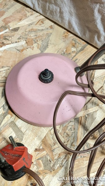 Pink Hungarian retro lamp