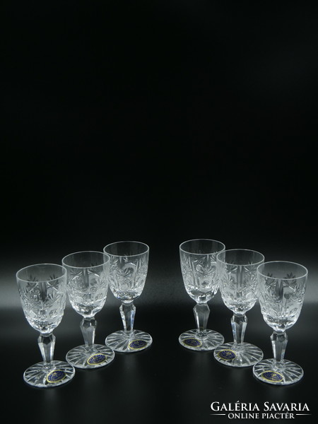 Valaska crystal goblet set (6 pcs.)