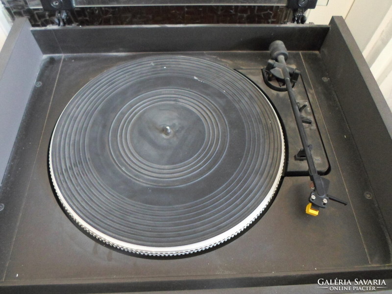 Schneider "Team 54.1 RC", retro német hifi: rádió, magnó, lemezjátszó, hangfal (NSZK, 1980-as évek)