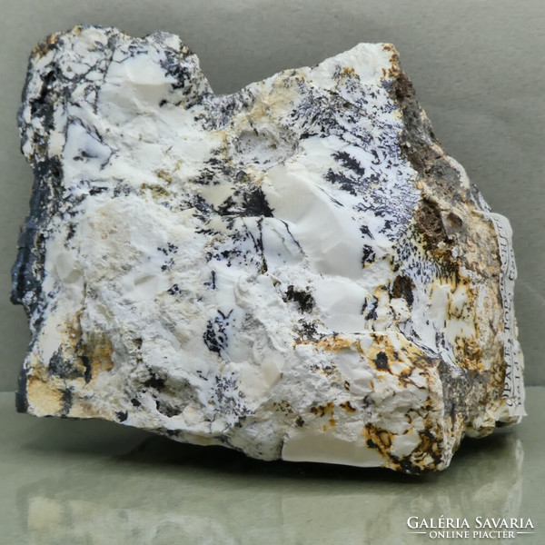 Mineral antiquity: todorokite dendrites grown in tejopale. 291 grams
