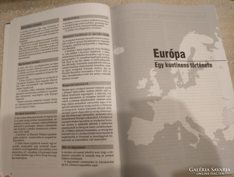 Krónika kézikönyv, Európa, ajánljon!