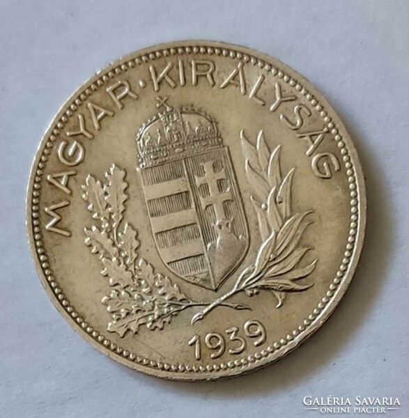 1 pengő 1939 érme, ezüst #4