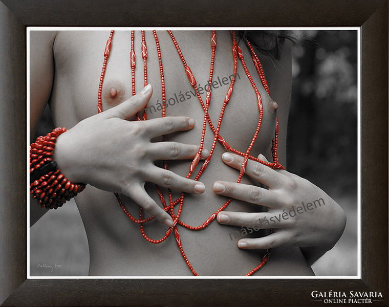 Makláry Zoltán: Kezek 32x48cm (Akt)