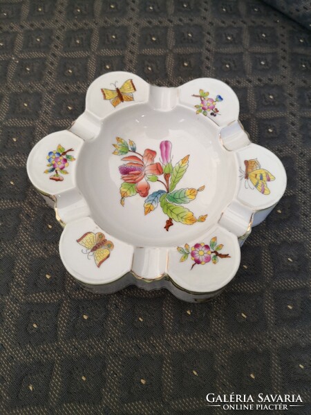 Herend victoria pattern ashtray (victoria)