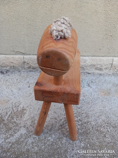 Wooden chair stoki stool old negotiable