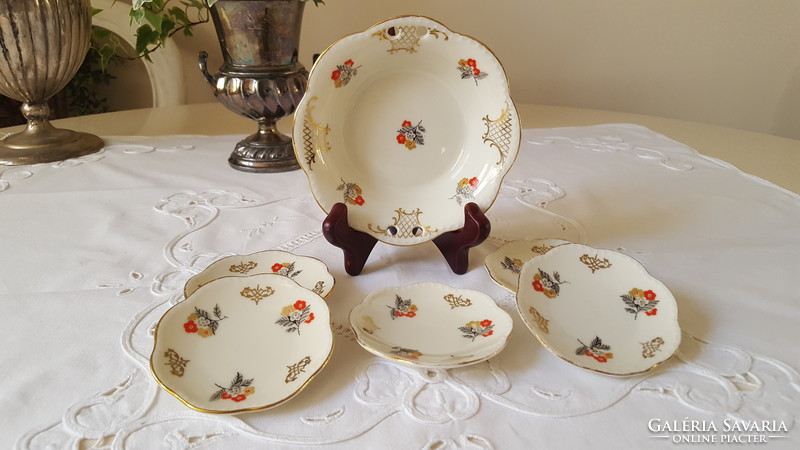 German Bayrische porcelain, small cake offering set