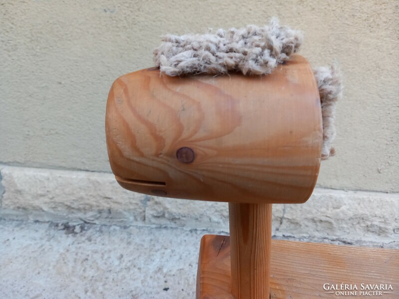 Wooden chair stoki stool old negotiable