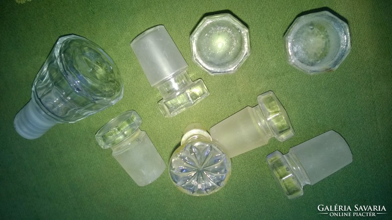 Glass stopper for wine bottle-other glass in several sizes
