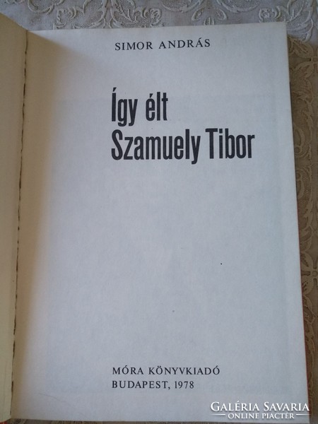 Így élt Szamuely Tibor, Ajánljon!