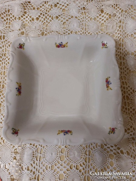 Zsolnay porcelain tableware, with a beautiful flower pattern