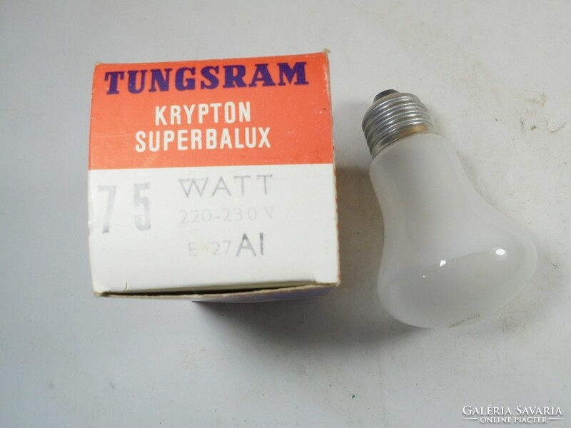 Retro krypton superbalux tungsten light bulb bulb electrical accessory
