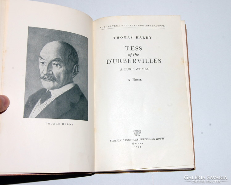 Thomas Hardy: Tess ​of the D'Urbervilles (1950) Egy ​tiszta nő - angol nyelvű regény