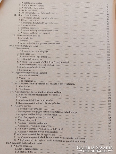 Régi szakkönyv 1975 Bőripari anyag és áruismeret
