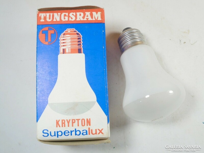 Retro krypton superbalux tungsten light bulb bulb electrical accessory