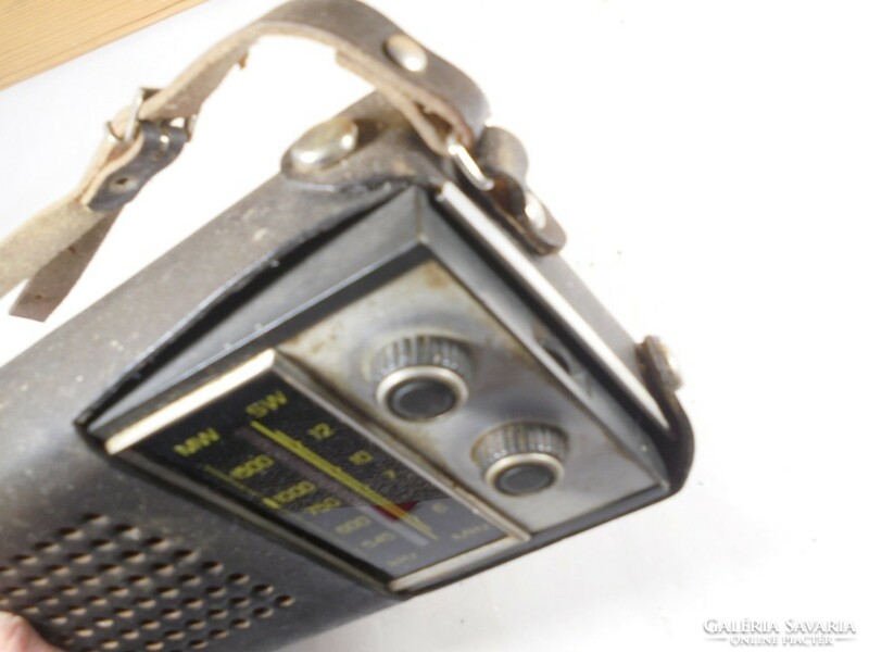 Retro régi rádió Quartz 406 Tento USSR Szovjet-orosz gyártmány 1980-as évek
