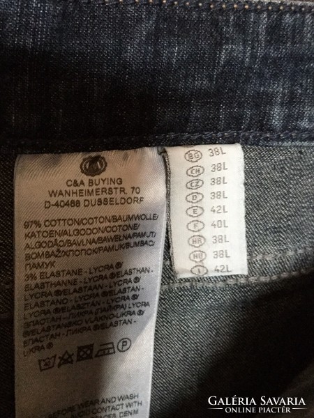 Yessica blue jeans, good quality, in slightly used condition, size 38, cheap for sale!