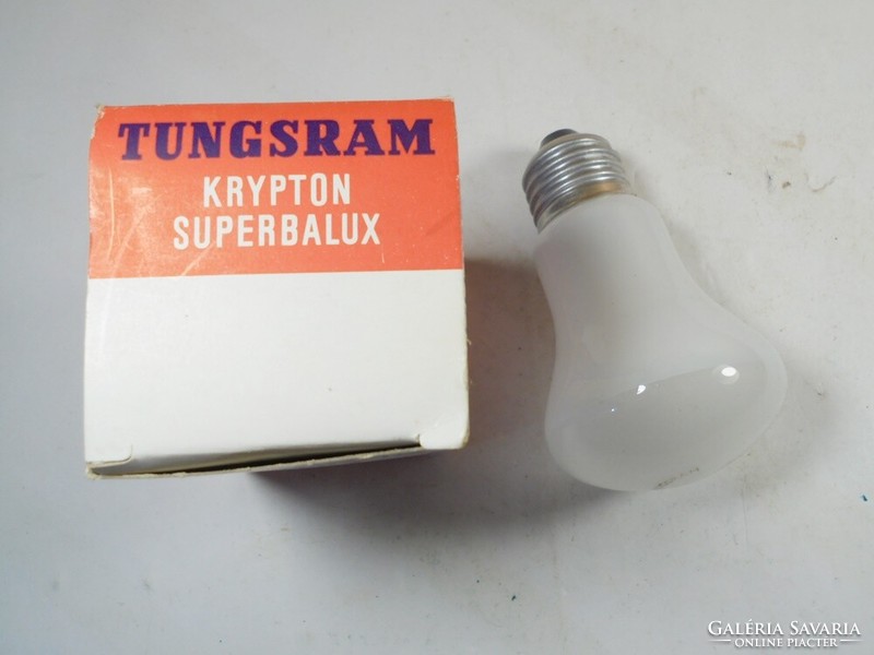 Retro krypton superbalux tungsten light bulb bulb electrical accessory