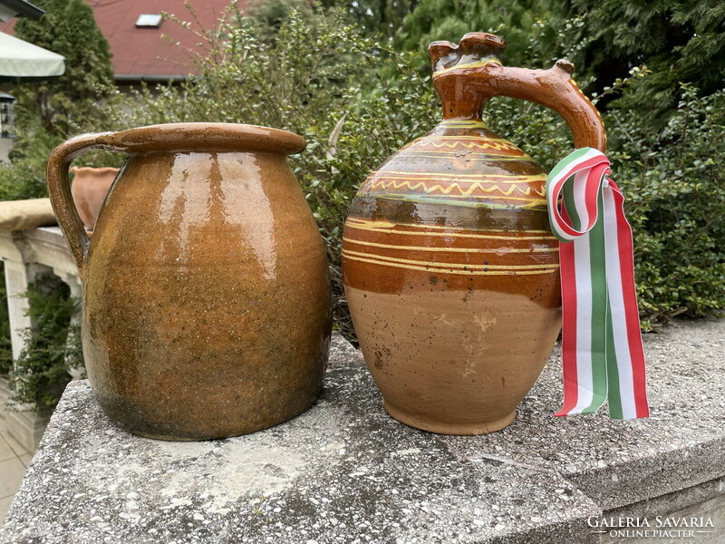 2 Old folk ceramics