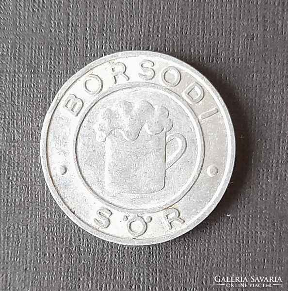 Borsodi beer brewery wine * Borsodi beer token