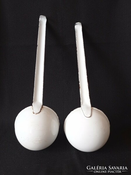 Enameled dipping spoons 2 pcs