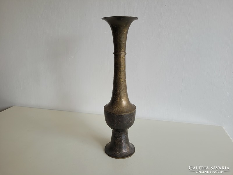 Old retro large 43 cm copper vase copper vase