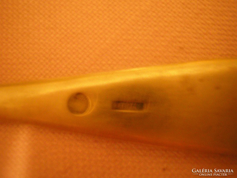 E10. Antique berndorf art deco marked teaspoons 6 pcs. Also size: 14 cm