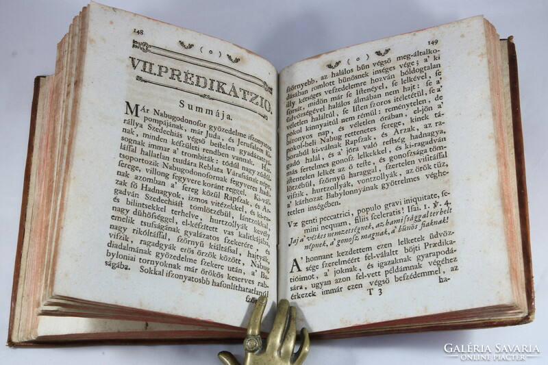1773 Vác - Benedek Kósa - King of Judah and Jerusalem in beautiful leather binding !!