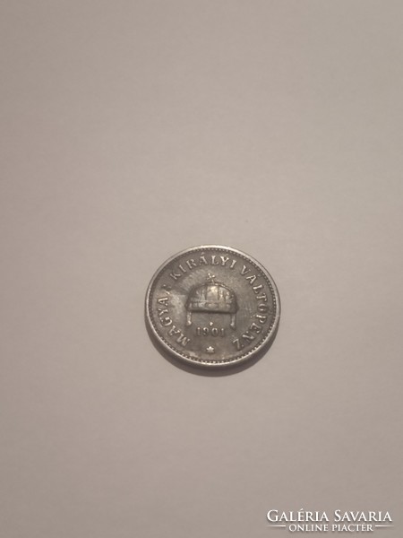2 Fillér 1901 !!