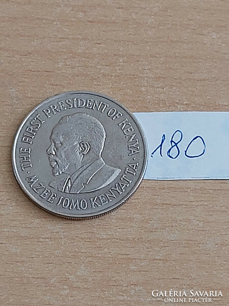 KENYA 1 SHILLING 1973 first President Jomo Kenyatta Réz-nikkel  180.