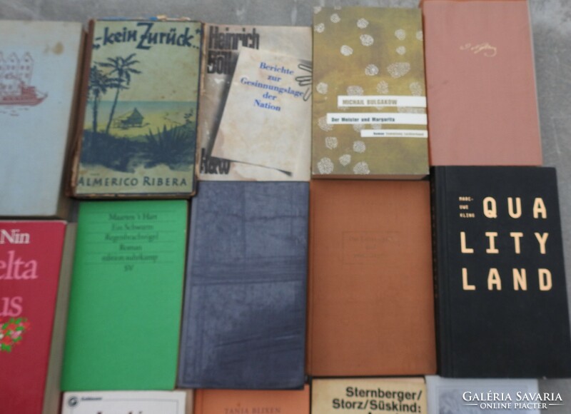 Német nyelvű regények - német szépirodalom