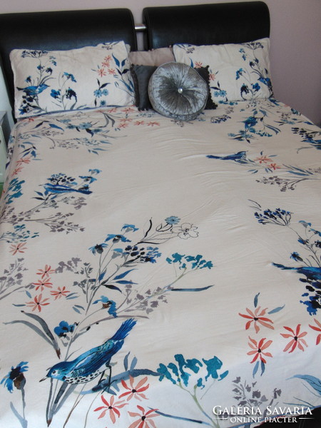 Fabulous bird bedding set 100% cotton / marks & spencer /