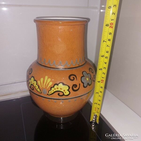 Ceramic folk vase