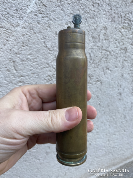 Brass cartridge case lighter (18 cm x 3.8 cm and
